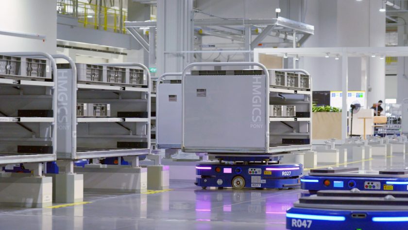 AMR: autonomous mobile robots in modern logistics systems