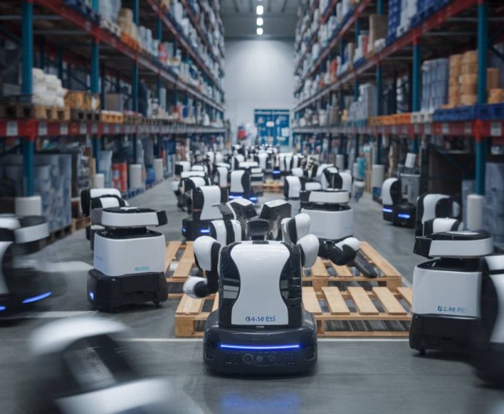 Integrating Swarm Robotics for Scalable Warehouse Automation