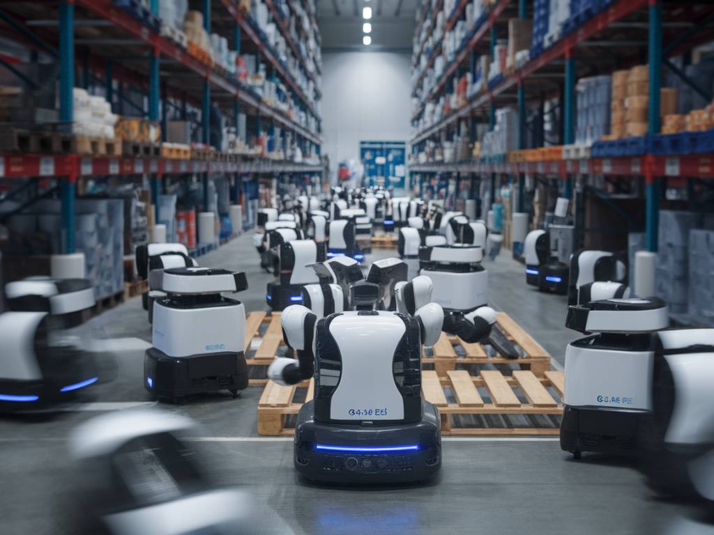 Integrating Swarm Robotics for Scalable Warehouse Automation