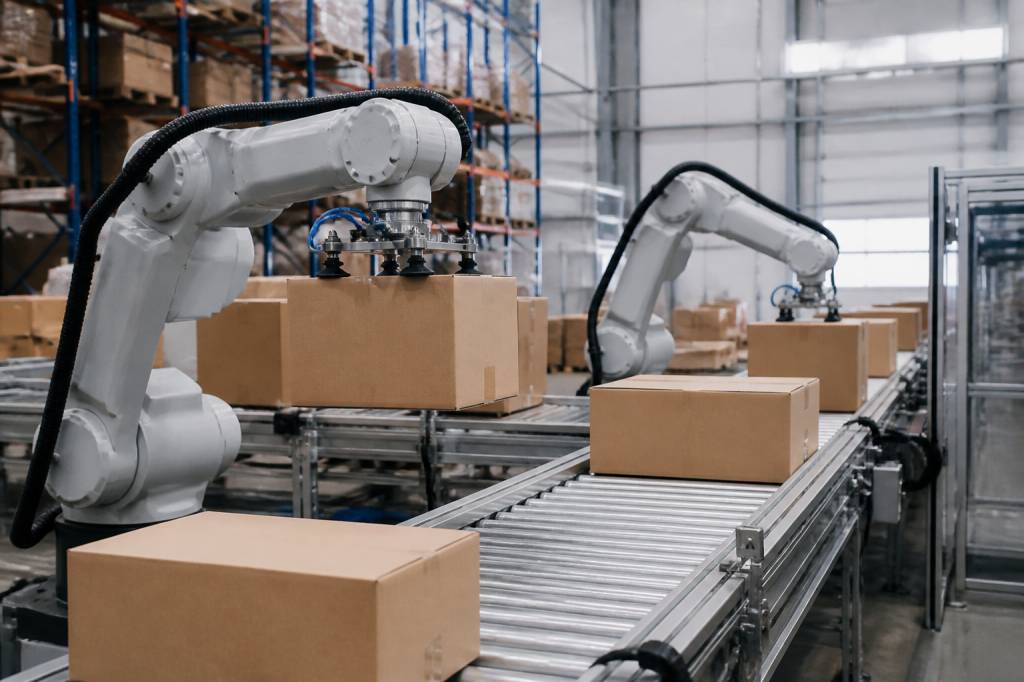 Flux poussés et flux tirés en supply chain : différences et applications en robotique