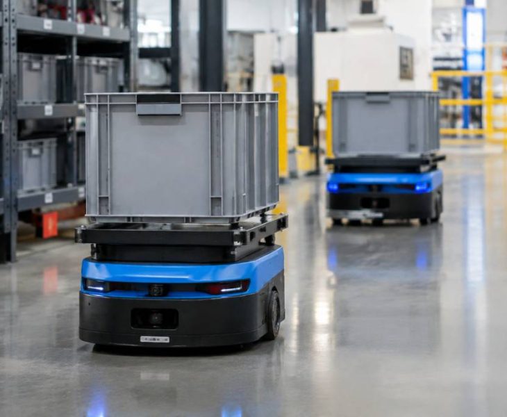 Milkrun : optimiser les flux logistiques grâce aux robots mobiles