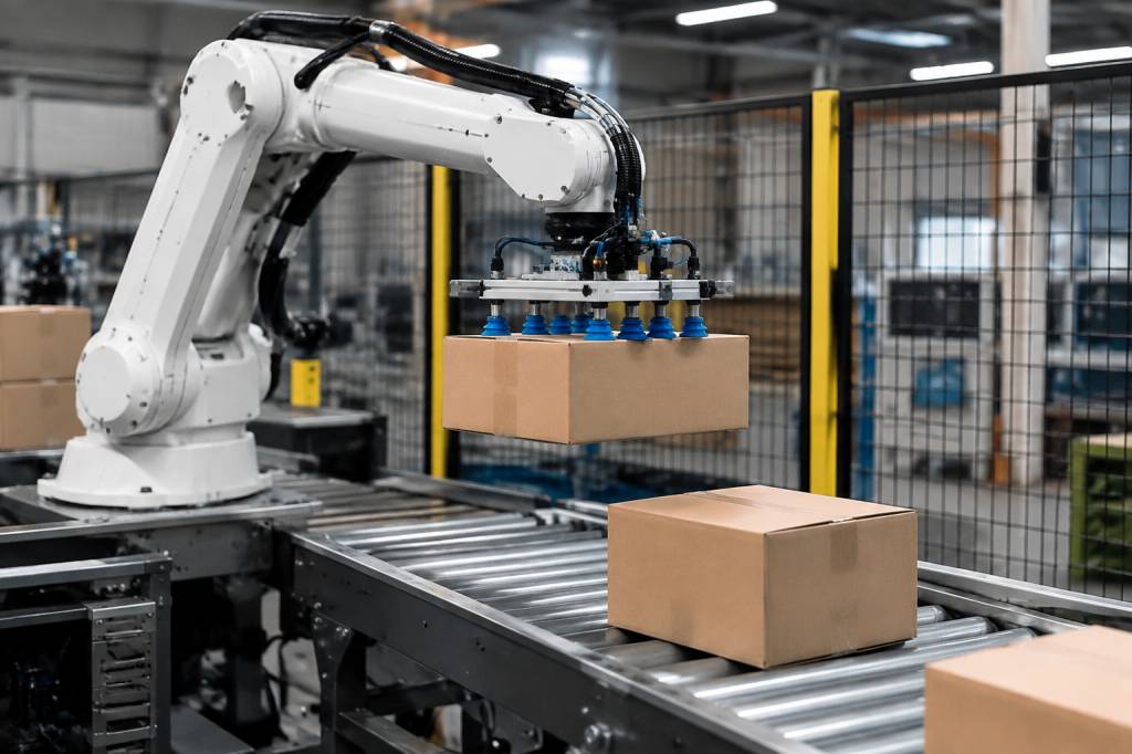 Mise en carton : comment automatiser l’emballage avec un robot ?