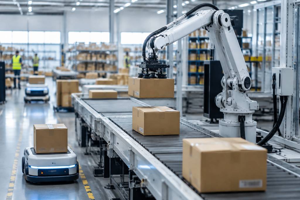 Hub livraison : optimiser la préparation et l’expédition des commandes grâce à l’automatisation robotisée