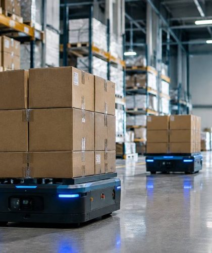 Logistique manutention : optimiser les flux grâce aux robots autonomes