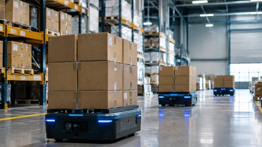 Logistique manutention : optimiser les flux grâce aux robots autonomes