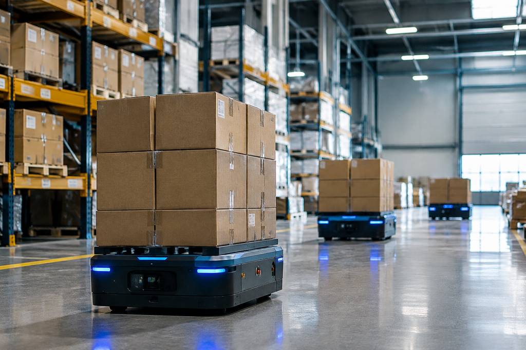 Logistique manutention : optimiser les flux grâce aux robots autonomes